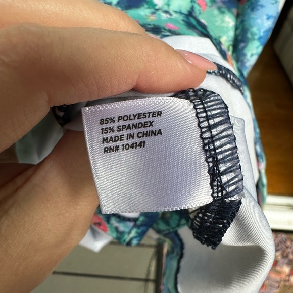 Lady Hagen Women’s Sleeveless Top - Blue and Green Size XL - Picture 3 of 6